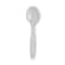 Dixie Plastic Cutlery, Heavyweight Soup Spoons, White, 100PK SH207 - alternate 4